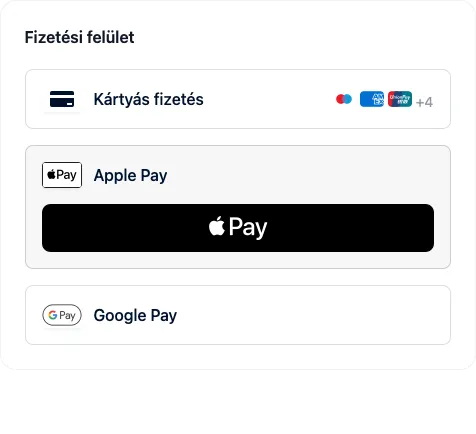 Paynance fizetési felület: Apple Pay